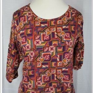 BNWT small Irma, gorgeous floral Aztec print